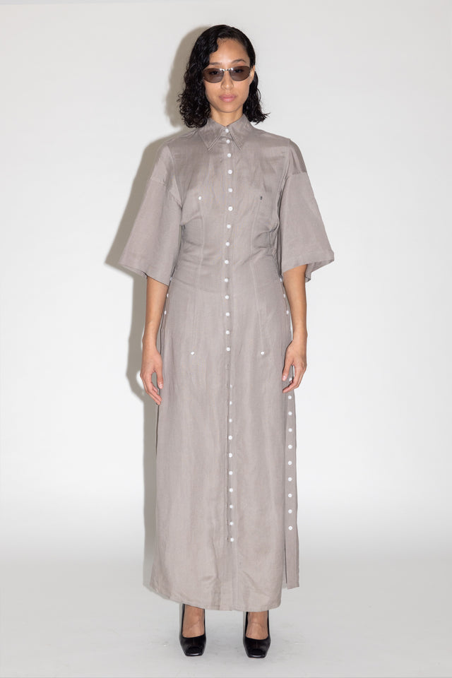 Button Down Work Dress