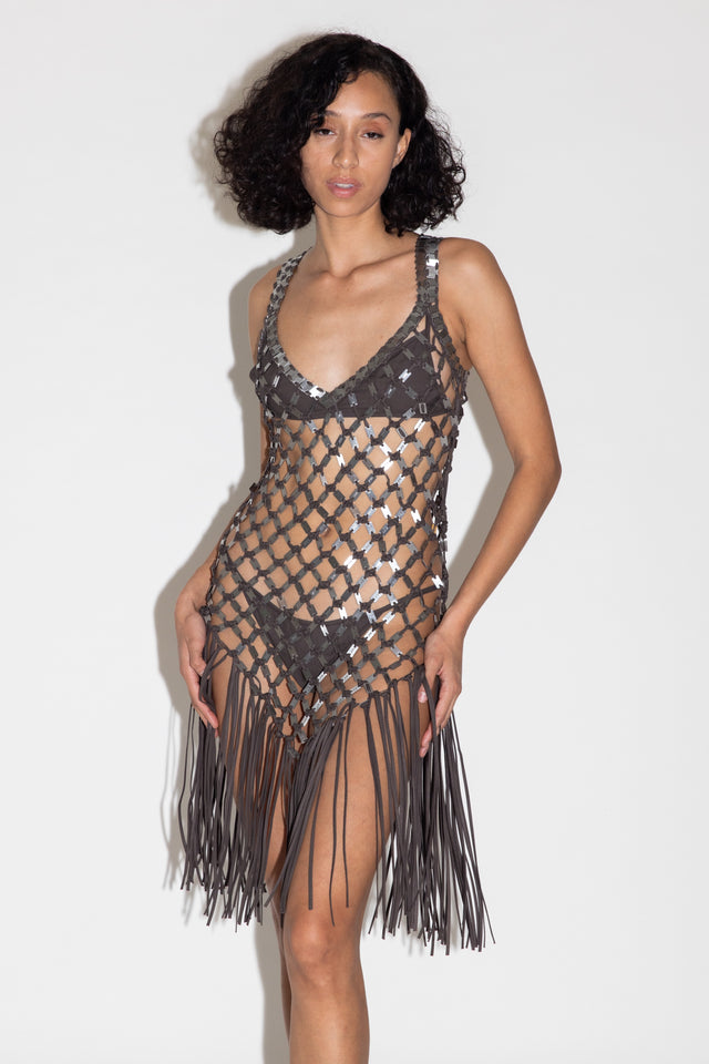 Metal Mini Dress
