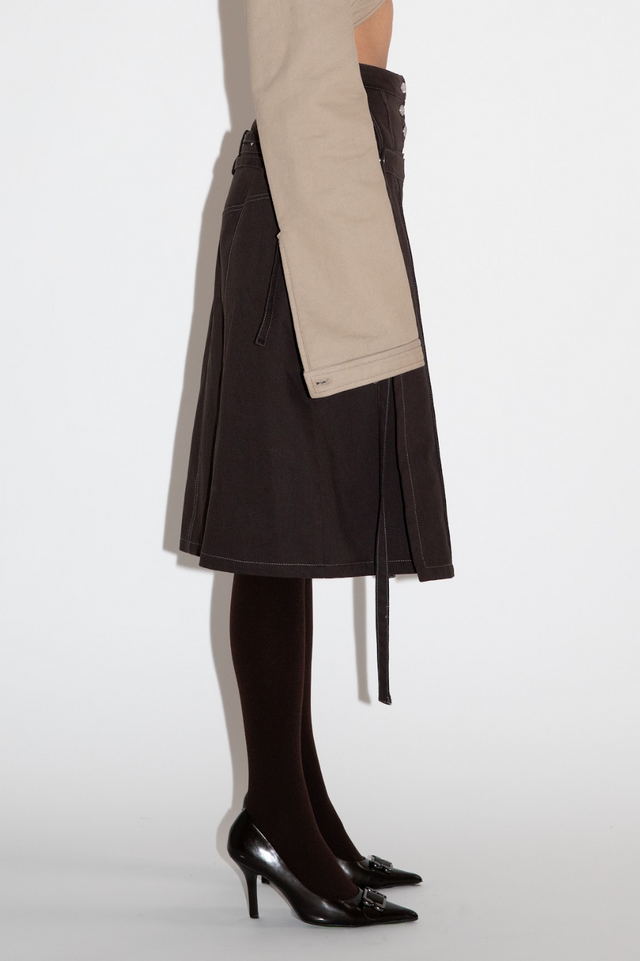 Corseted Pencil Skirt