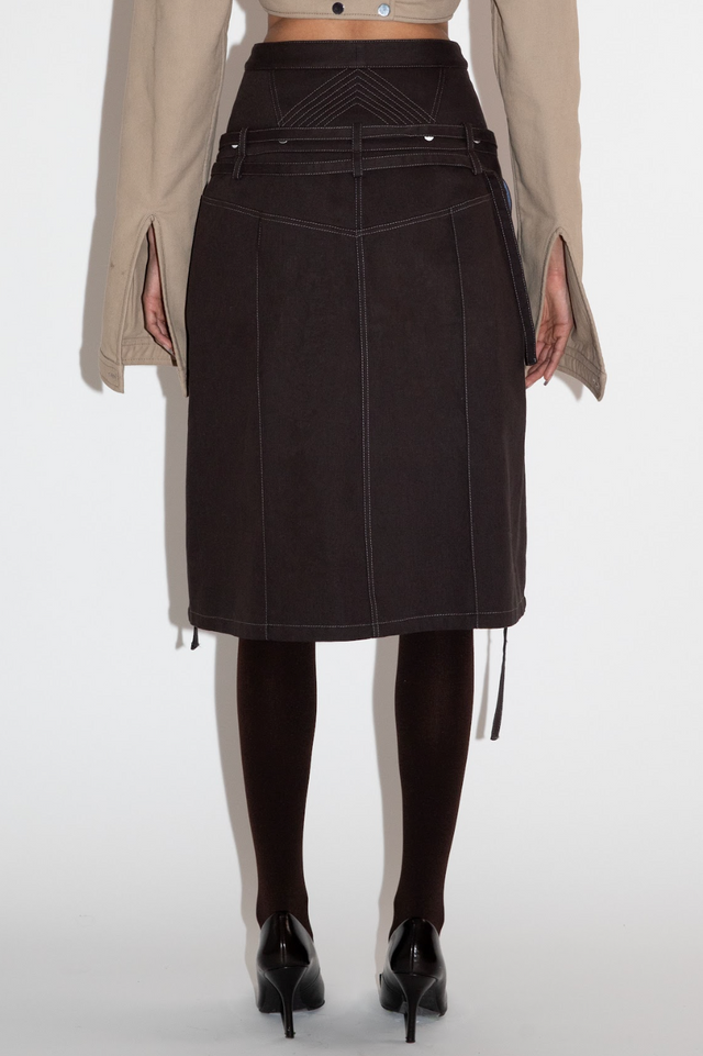 Corseted Pencil Skirt