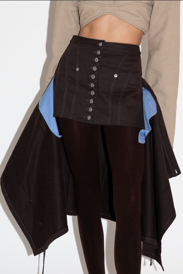 Corseted Pencil Skirt