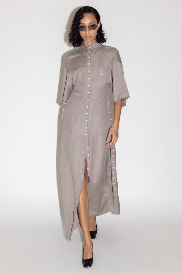 Button Down Work Dress