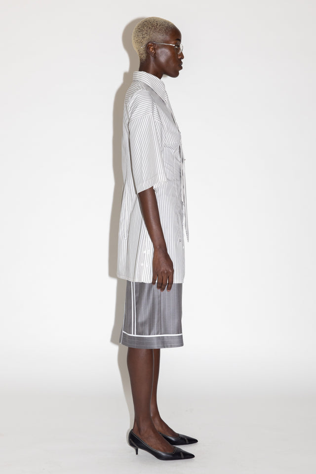 Button Down Mini Dress