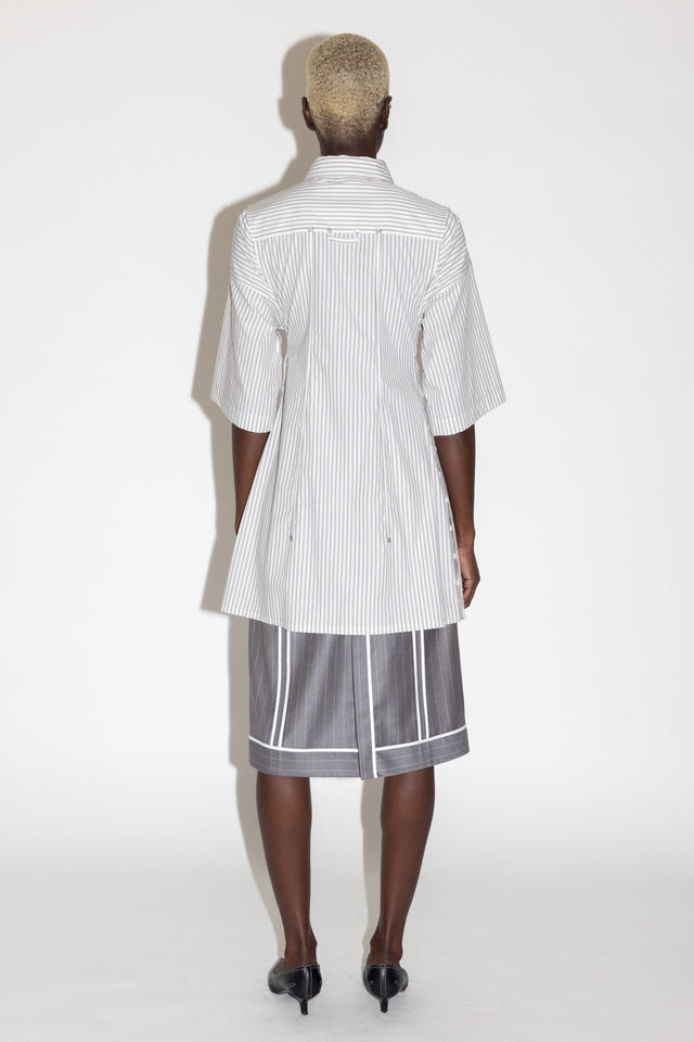 Button Down Mini Dress