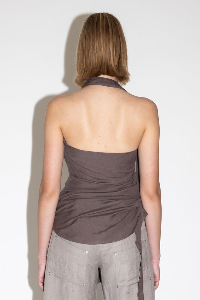 Hike Pleat Top