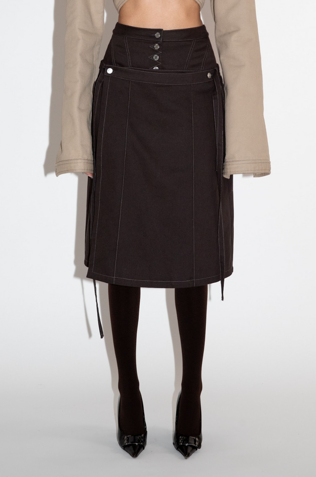 Corseted Pencil Skirt