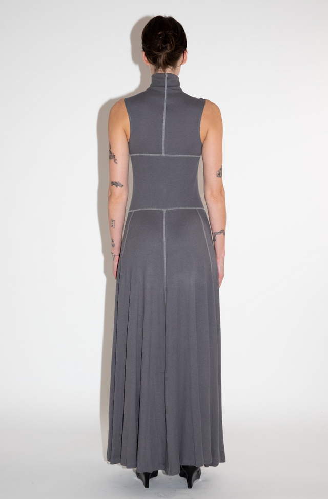 High Collar Gown